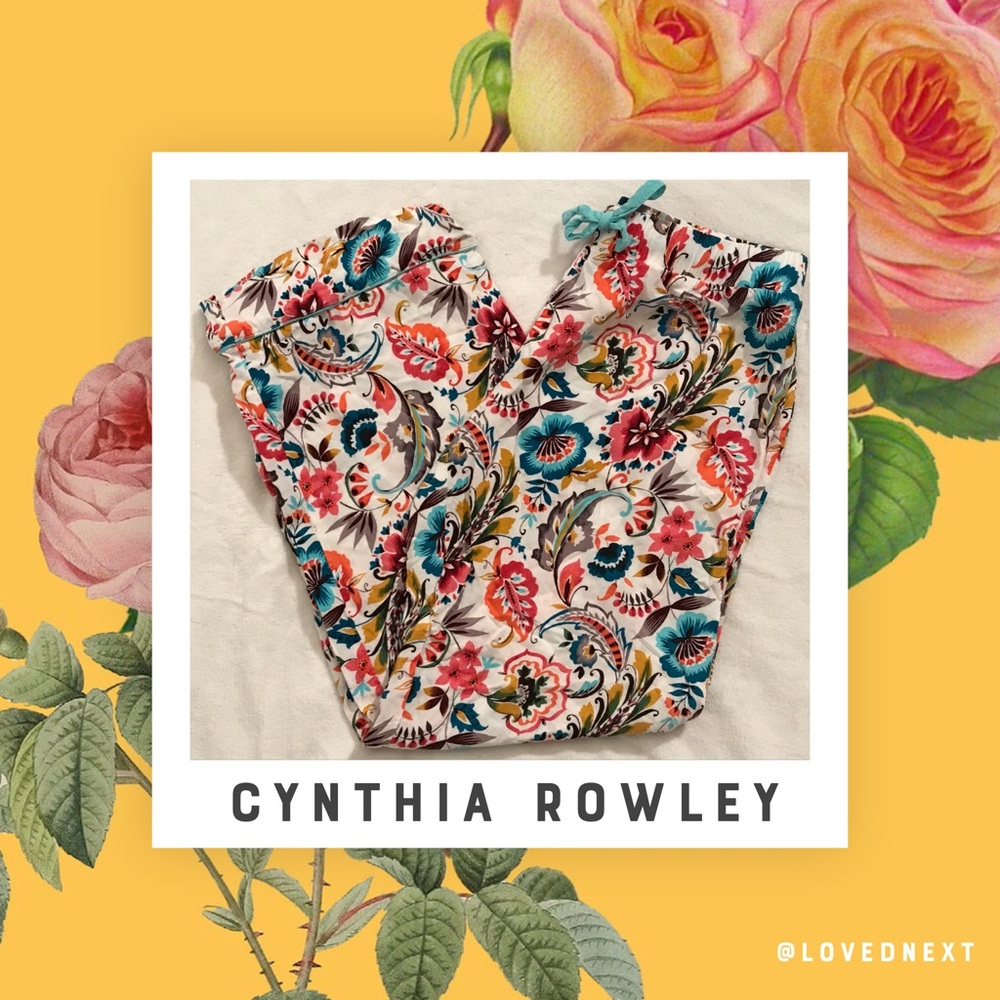 Cynthia Rowley pajama / lounge pants | size small